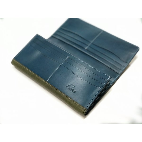 画像2: 折財布（ロング） (2)